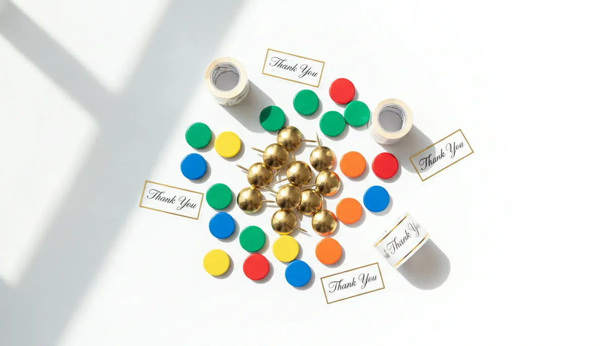 OUTUS small business thank you stickers packaging