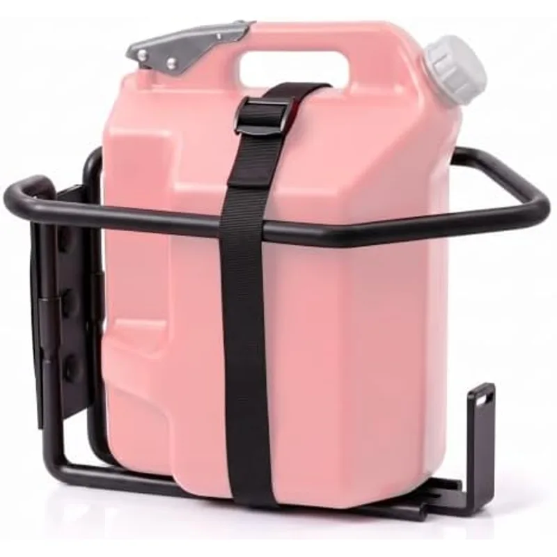 Outus 2.5 Gallon Gas Can Holder, Fuel Jug Mount for Trailer, Angled Hexagon