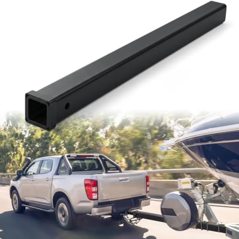 Outus 2x36in Weld on Trailer Hitch Receiver Tube, Heavy Duty Carbon Steel