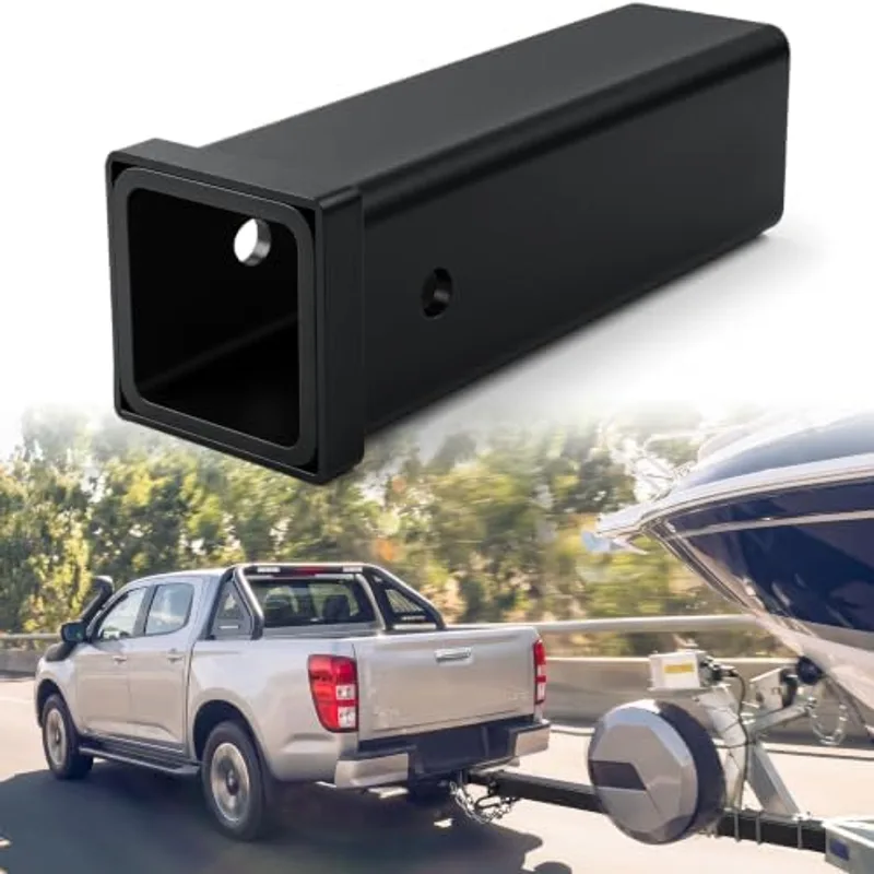 Outus 3x12in Weld on Trailer Hitch Receiver Tube, Heavy Duty Carbon Steel