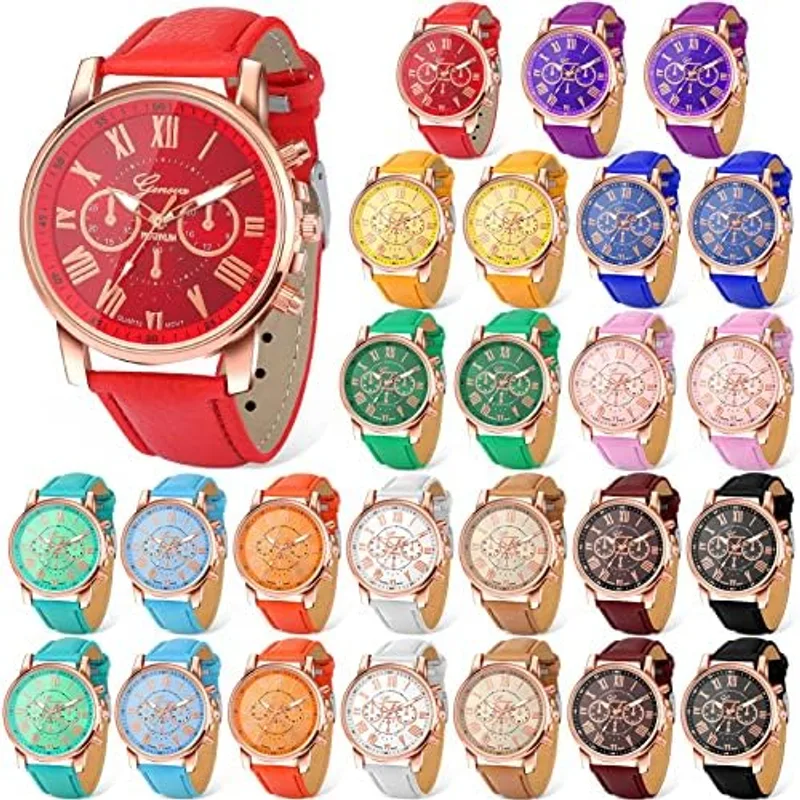 Outus Assorted Wrist Watch Bulk Wholesale Quartz Watch Sets, Classic Business Style