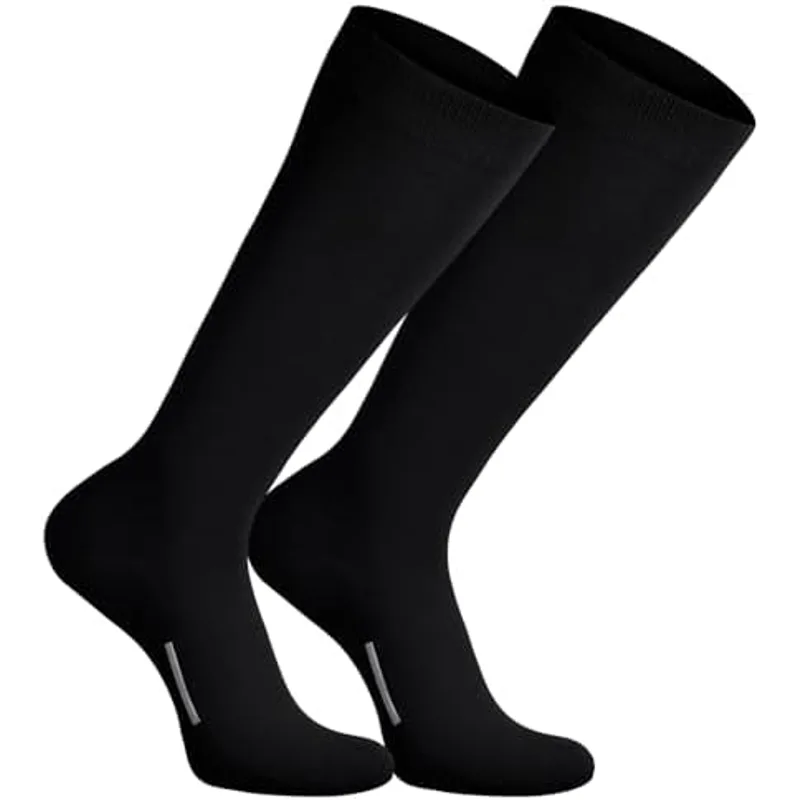 Outus Baseball Soccer Football Socks for Youth, Black, Large