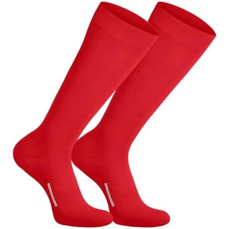 Outus Baseball Soccer Football Socks for Youth, Red, X-Small