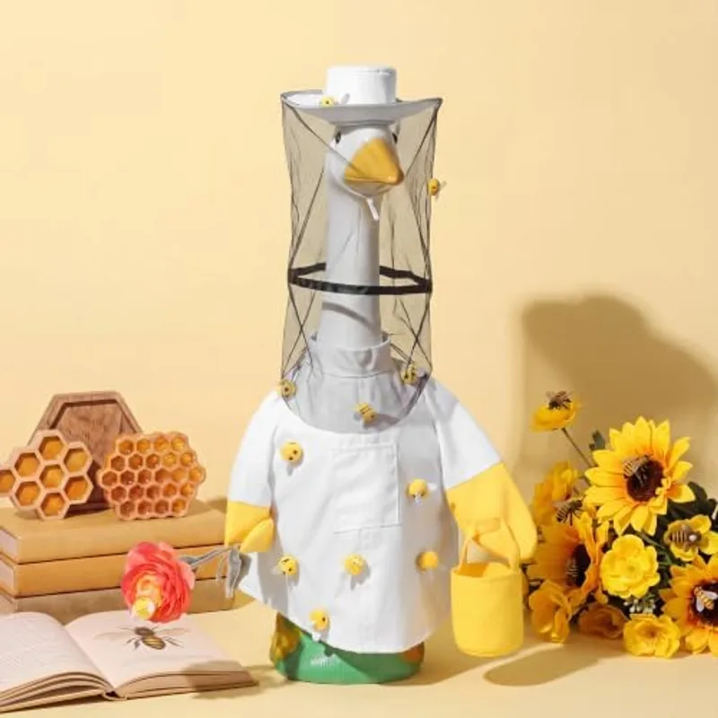 Outus Beekeeper Goose Outfit Set Bee Goose Clothes for 23" Statue