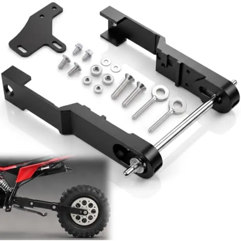 Outus Black Swingarm Extension Kit for Popular Mini Dirt Bikes