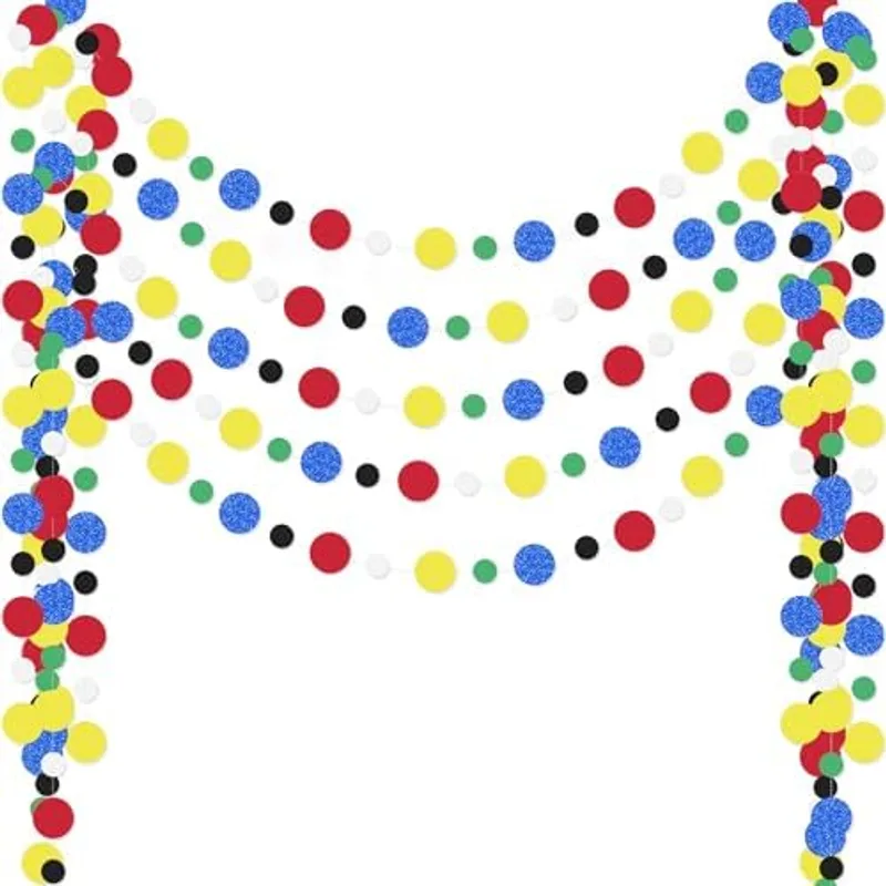 Outus Dot Garland Banner Hanging, Classic Color