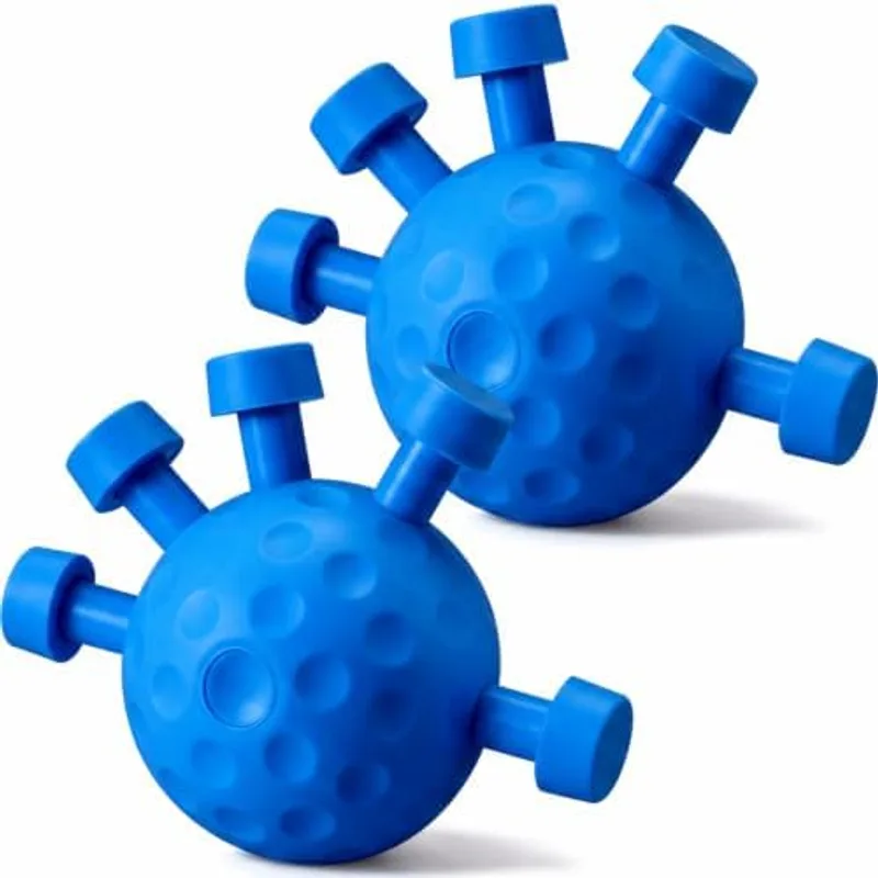 Outus 2 Pack Finger Grip Strengthener Hand Gripper Strengthener, Blue
