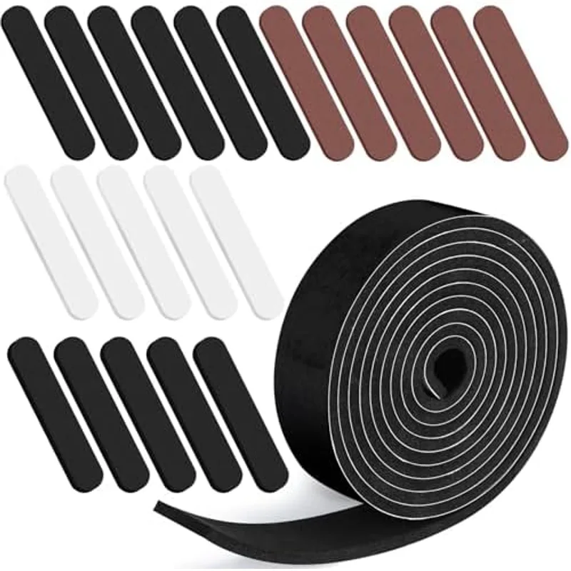 Outus 23 Pcs Hat Size Reducer Foam Tape Self Adhesive,Mixcolor