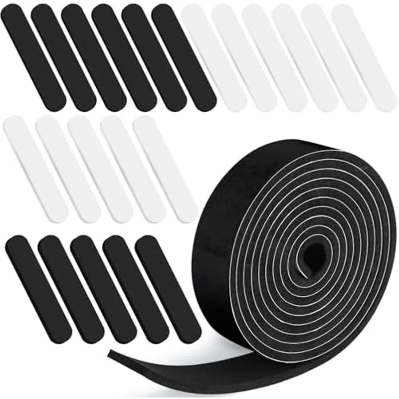 Outus 23 Pcs Hat Size Reducer Foam Tape Self Adhesive,Traditional Colors