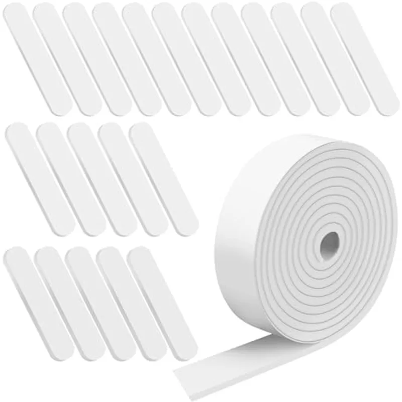 Outus 23 Pcs Hat Size Reducer Foam Tape Self Adhesive,White