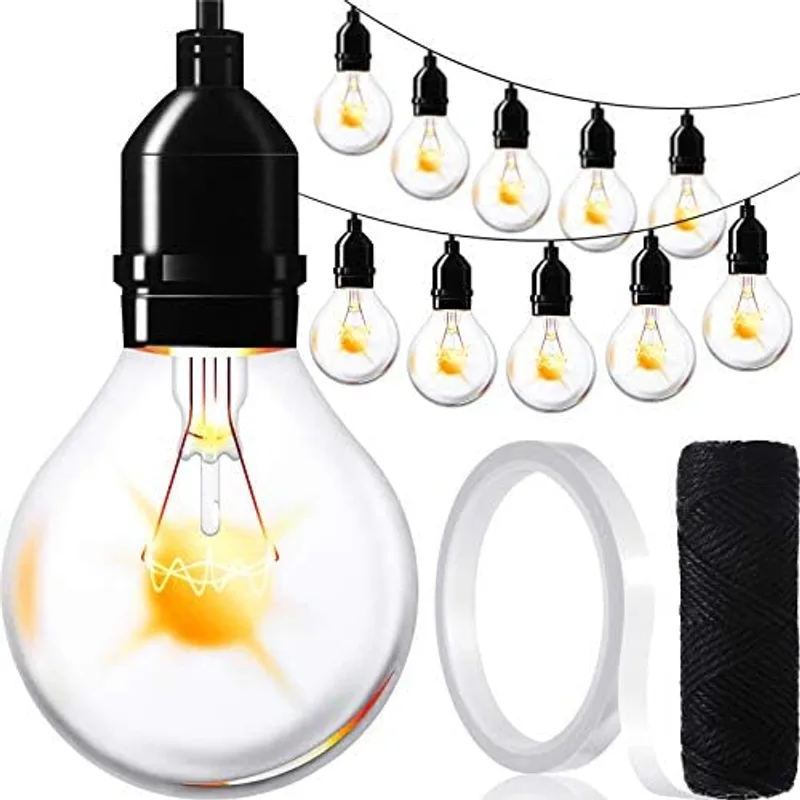 Outus 72 Pieces Light Bulbs Cutouts Bulletin Board Decoration, Bright Color