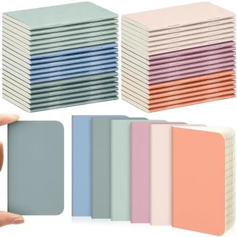 Outus Pocket Notebook Bulk, Morandi Color, Blank Cover
