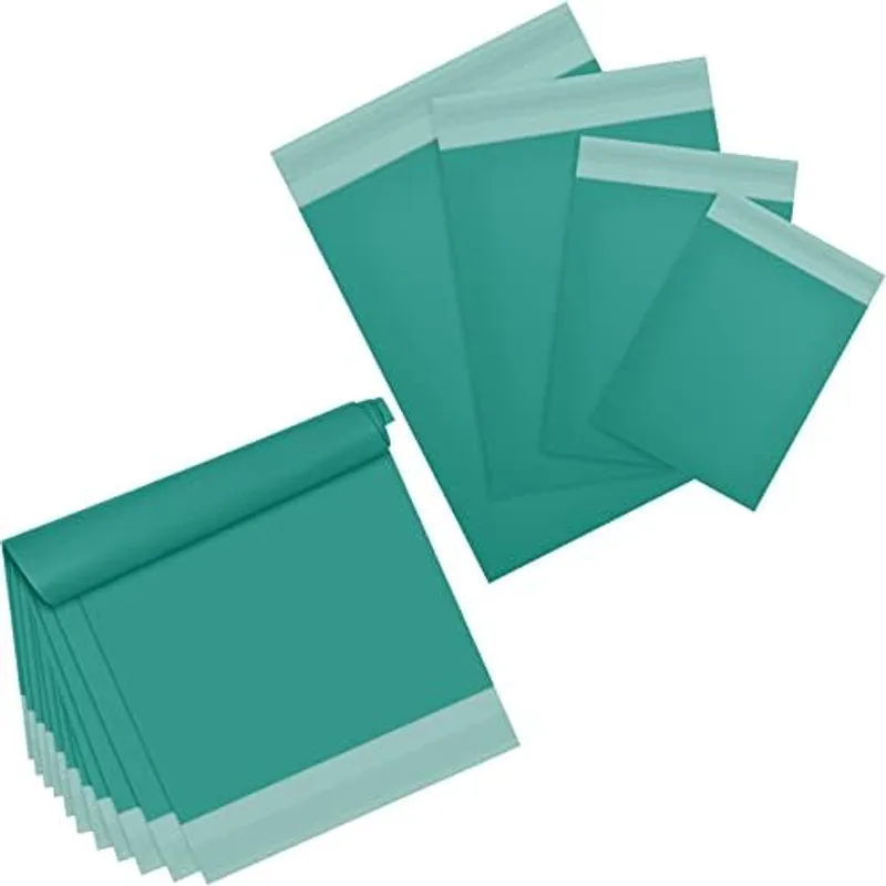 Poly Mailer, 8 x 12 In, 10 x 14 In, 13 x 18 In, 15 x 20 in, Bright Green