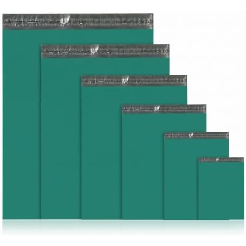 Outus 240 Pcs Poly Mailers Variety Size Pack Shipping Bags, Green