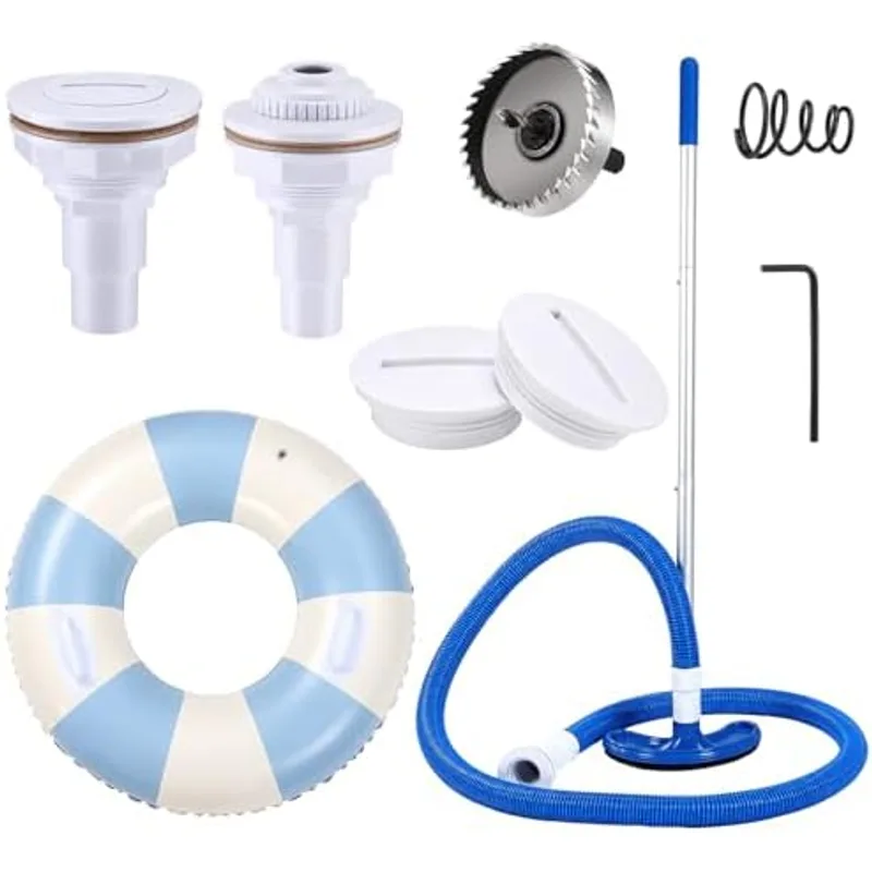 Outus Stock Tank Pool Kit for Starter DIY Pool Parts, Multicolor