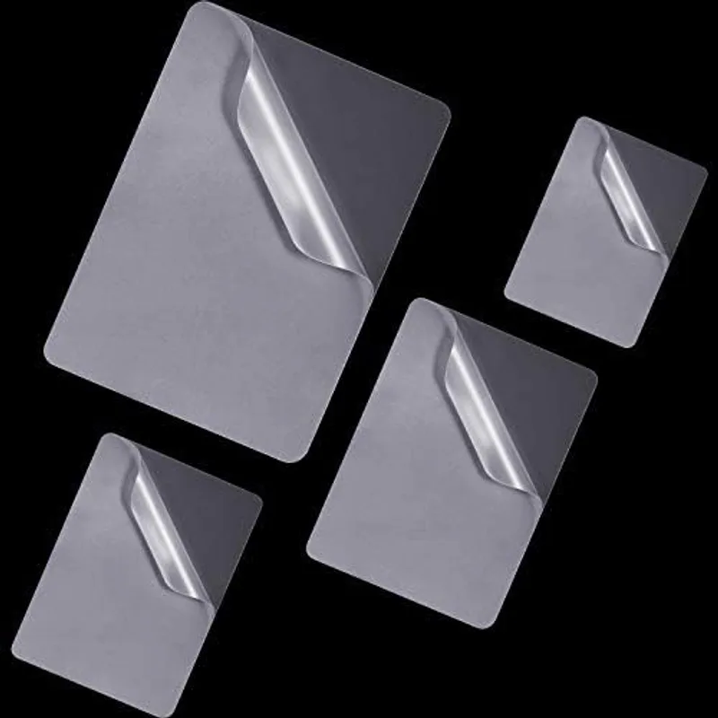 Outus Thermal Laminating Pouches, 4 Sizes Clear Plastic(100 Pcs,3 Mil), Black
