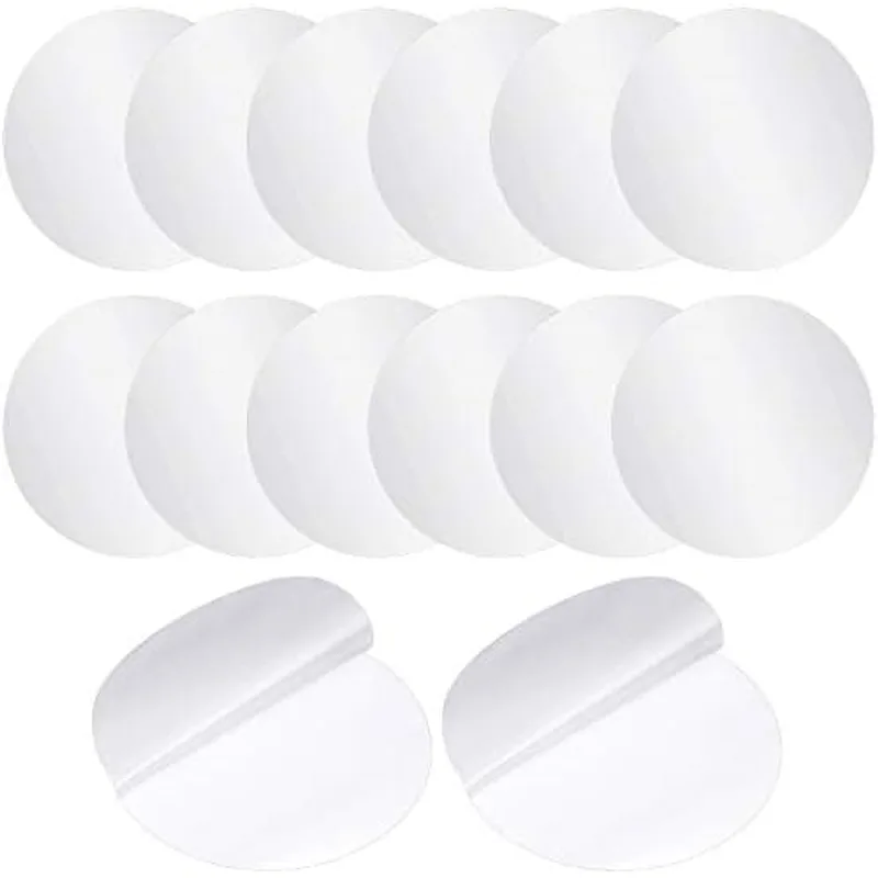Outus 12 Pcs Vinyl Self-adhesive Pool Repair Patches Kit, 6 x 6 cm, JA0479